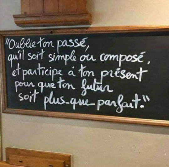écrire au tableau